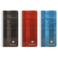 CLAIREFONTAINE Carnet spirale ass. 8,5x20mm 8672 5mm 90...