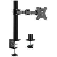 LogiLink Monitorhalterung, Armlänge: 380 mm, schwarz