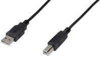 DIGITUS Câble de raccordement USB 2.0, USB-A -...
