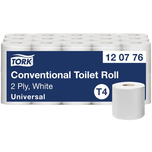 TORK Papier toilette, 2 couches, grand paquet, blanc
