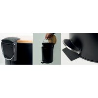 helit Poubelle à pédale the bamboo, 3...