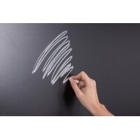 Bi-Office Tableau noir, cadre aspect hêtre, 900 x...