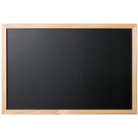 Bi-Office Kreidetafel, Rahmen in buche, 900 x 600 mm