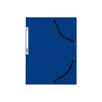 BÜROLINE Gummibandmappe A4 460694 blau, Karton