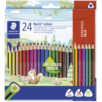STAEDTLER Dreikant-Buntstift Noris colour, 18 + 6 Kartonetui