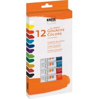 KREUL Gouachefarbe el Greco, 12 ml, 12er-Set