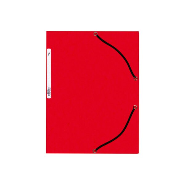 BÜROLINE Gummibandmappe A4 460697PE1U rot, Karton