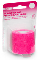 HARO Elastische Fixierbandage, 50 mm x 4,5 m, pink