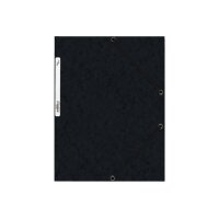 BÜROLINE Gummibandmappe A4 460699PE1U schwarz, Karton