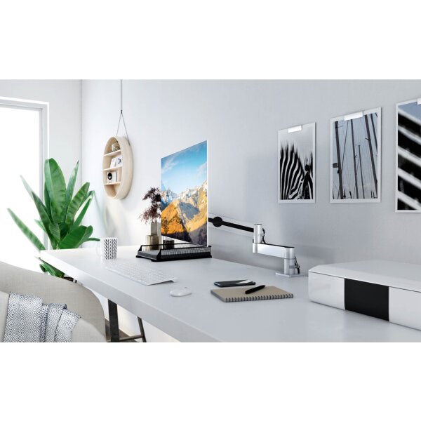 DURABLE Monitorarm, für 1 Monitor, Tischklemme