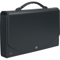 EXACOMPTA Fächertasche EXACASE, 13 Fächer, schwarz