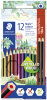 STAEDTLER Crayon de couleur Noris Colour, étui carton 10+2