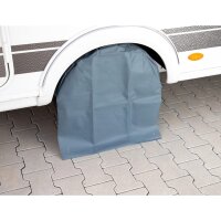 cartrend Housse de protection de roue XL, en polyester, gris