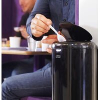 TORK Mini-poubelle Elevation, plastique, 5 litres, blanc