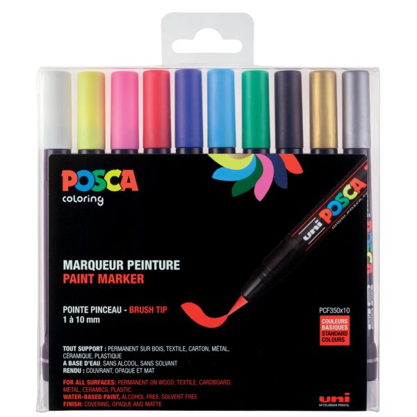 POSCA Pigmentmarker PCF-350, 3er Etui