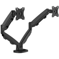 Fellowes Bras porte-écrans double Eppa, noir