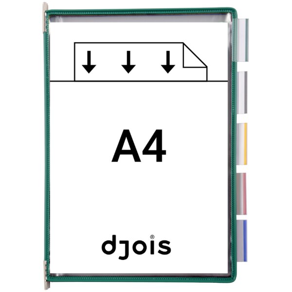djois by tarifold Drehzapfentafel, DIN A3, gelb