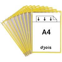 djois by tarifold Drehzapfentafel, DIN A3, gelb