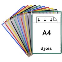 djois by tarifold Poche à pivot, A3, jaune