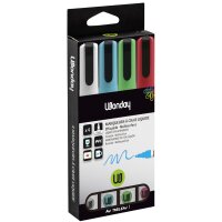 Wonday Kreidemarker, Rundspitze, 4er Set "KLASSIK"