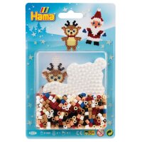 hama Perles à repasser midi Noël, sous blister