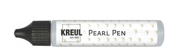 KREUL Effektfarbe Pearl Pen, weiss, 29 ml