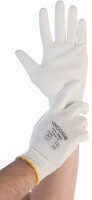 HYGOSTAR Arbeitshandschuh Ultra Flex Hand, weiss, S