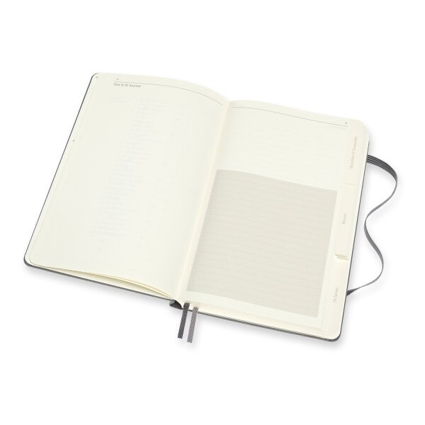 MOLESKINE Carnet Thema Film &amp; TV A5 420853551 gris fonc&eacute;, lign&eacute; 400 feuil.