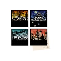 COPPENRATH Adventskalender 15x15cm 71811 Stille Nacht