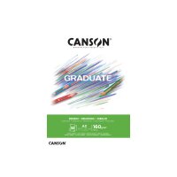CANSON Graduate Zeichnen A3 400110366 30 Blatt, weiss, 160g