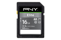 PNY Elite SDHC Card R100MB/s 16GB P-SD16GU1100EL-GE