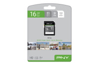 PNY Elite SDHC Card R100MB/s 16GB P-SD16GU1100EL-GE
