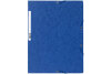EXACOMPTA Pochette à élastique A4 55502E bleu