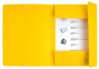 EXACOMPTA Eckspannermappe, DIN A4, Karton 400 g qm, gelb