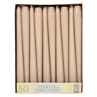 STARPAK Leuchterkerzen, 22 mm, jadegrün, 50er Pack