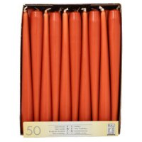 STARPAK Bougie de chandelier, 22 mm, pack de 50, poudré