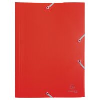 EXACOMPTA Eckspannermappe Opaque Eco, DIN A4, PP, gelb