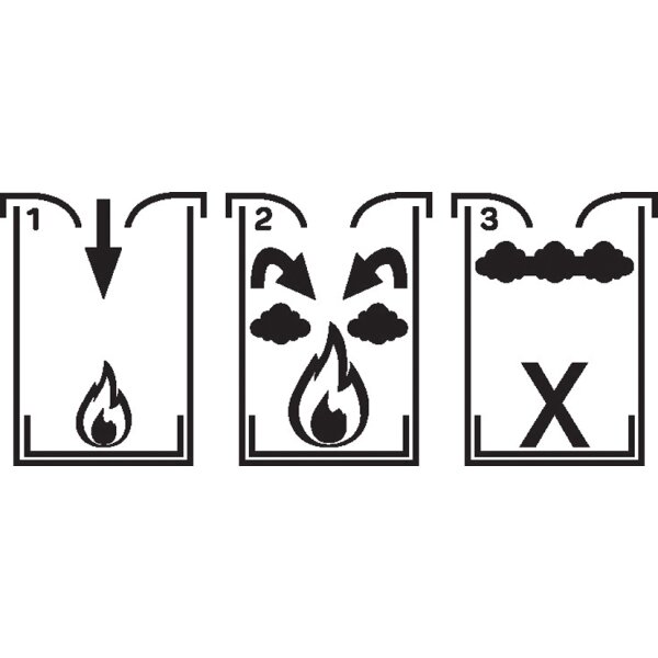 helit Corbeille à papier en acier the guardian, 50 litres