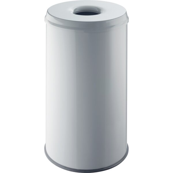 helit Corbeille à papier en acier the guardian, 50 litres
