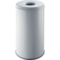 helit Corbeille à papier en acier the guardian, 50 litres