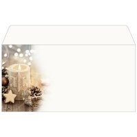 sigel Weihnachts-Umschlag "Snow Star", DIN lang