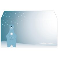 sigel Weihnachts-Umschlag "Snow Star", DIN lang