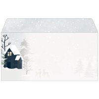 sigel Weihnachts-Umschlag "Snow Star", DIN lang