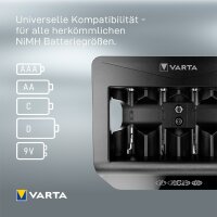 VARTA Ladegerät LCD Universal Charger+, unbestückt