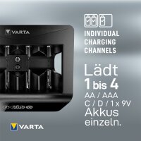 VARTA Chargeur LCD universel Charger+, non équipé