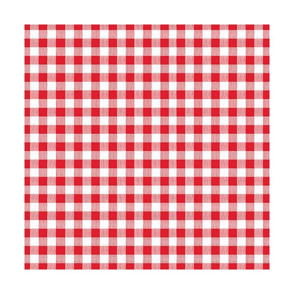 PAPSTAR Motiv-Servietten "Vichy Karo", 330 x 330 mm, rot