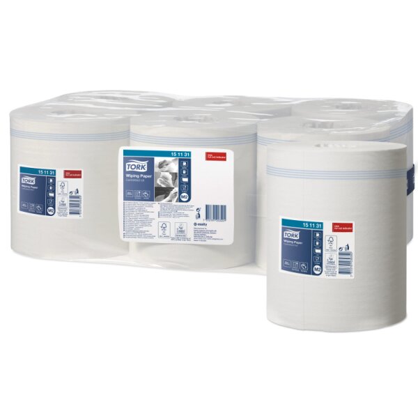 TORK Rouleau de papier nettoyant multi-usage, 160 m, blanc