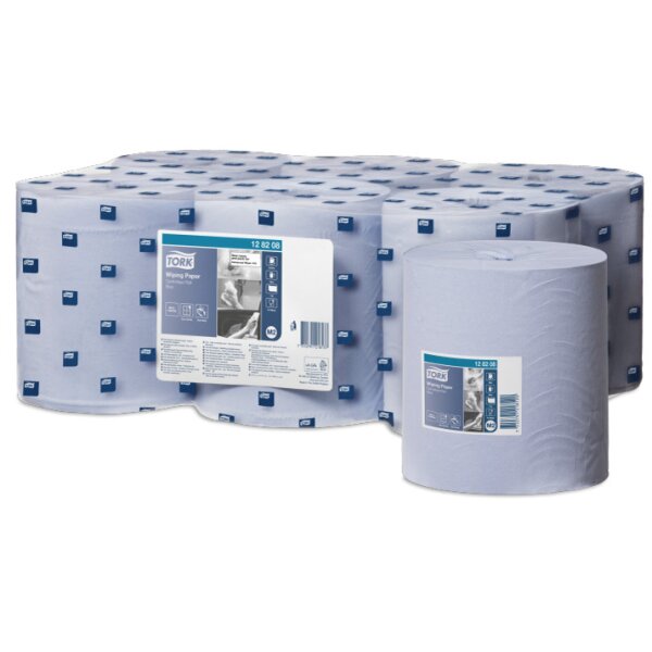 TORK Rouleau de papier nettoyant multi-usage, 320 m, bleu
