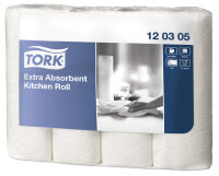 TORK Rouleau de papier essuie-tout, 3 plis, blanc