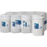 TORK Rouleau nettoyant multi-usage, 1 couche, 120 m, blanc
